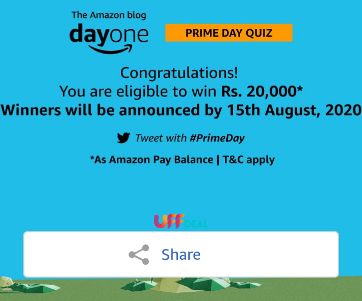 amazon blog day one quiz answers