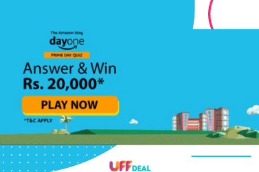 Amazon Blog DayOne Quiz Answers | Win ₹20,000 Amazon Pay Balance