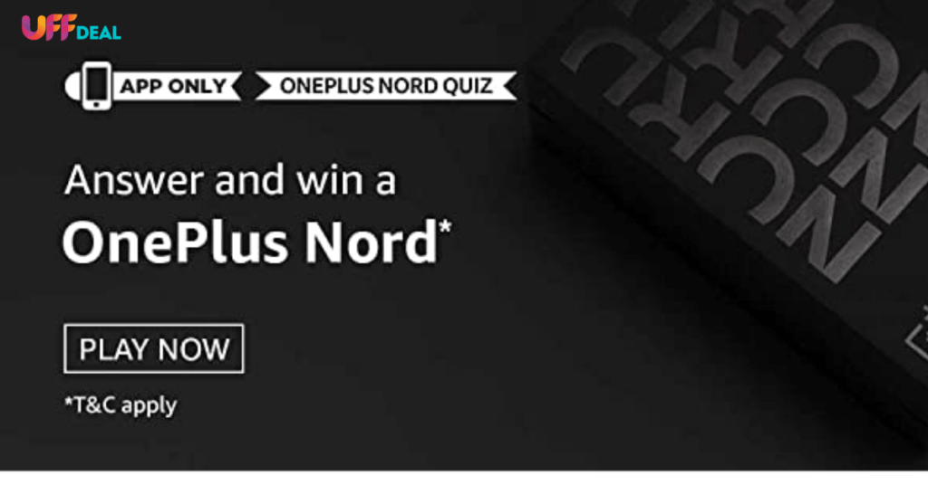 amazon oneplus nord quiz answers