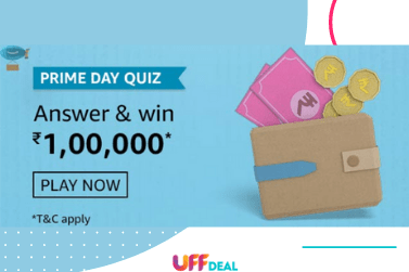 Amazon Prime Day Quiz Answers | Win ₹1,00,000 Pay Balance, Asus Gaming Laptop