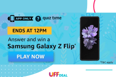 Amazon Quiz Answers 26 July 2020 |  Play and Win Samsung Galaxy Z Flip