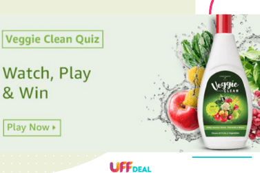 Amazon Veggie Clean Quiz Answers | Win ₹10,000 Amazon Pay Balance
