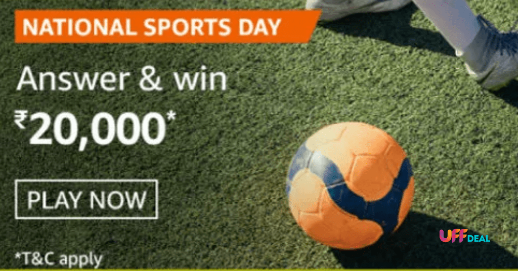 amazon national sports day quiz answers