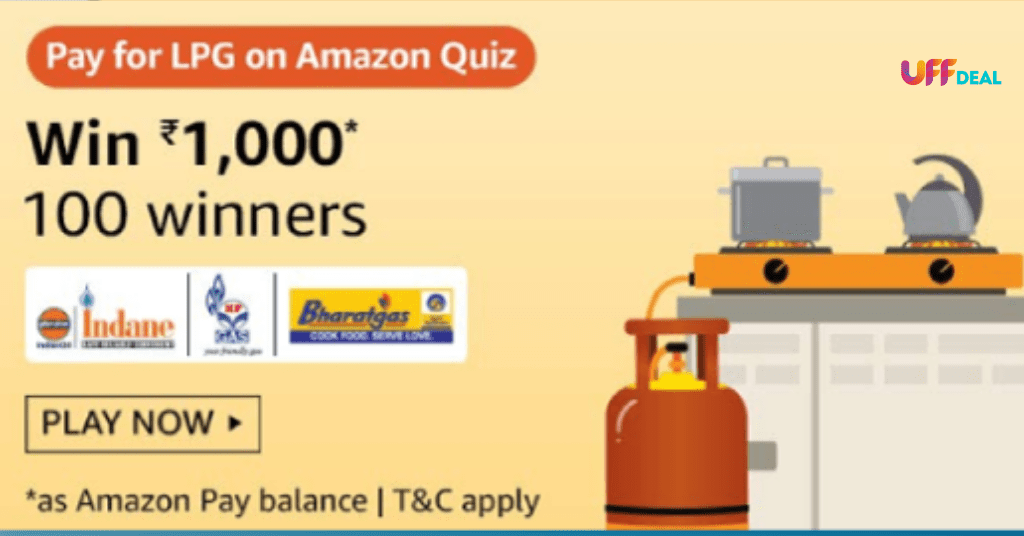 amazon pay for lpg on amazon quiz