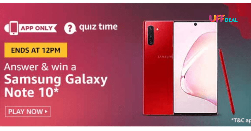 amazon quiz answers 12 august 2020 today