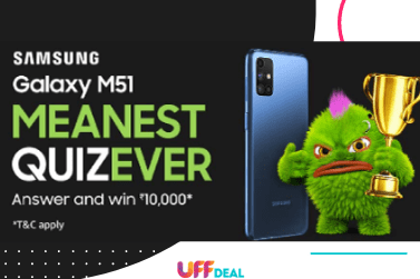 Amazon Samsung Galaxy M51 Quiz Answers | Win ₹10000 Pay Balance