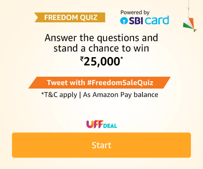 play amazon freedom quiz