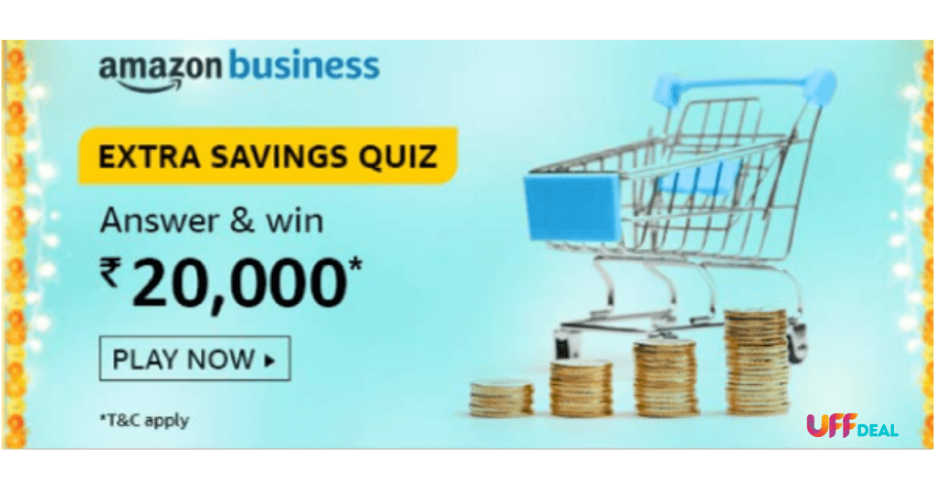 amazon extra savings quiz answers