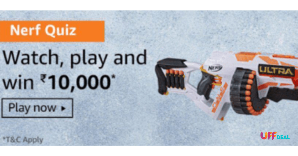 amazon nerf quiz answers