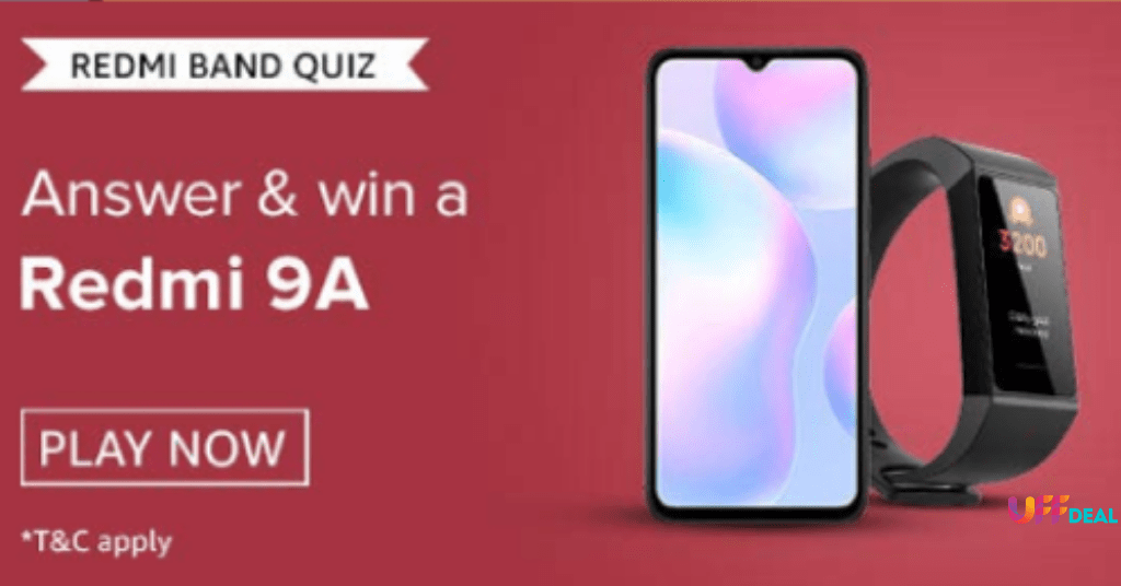 amazon redmi band quiz answers