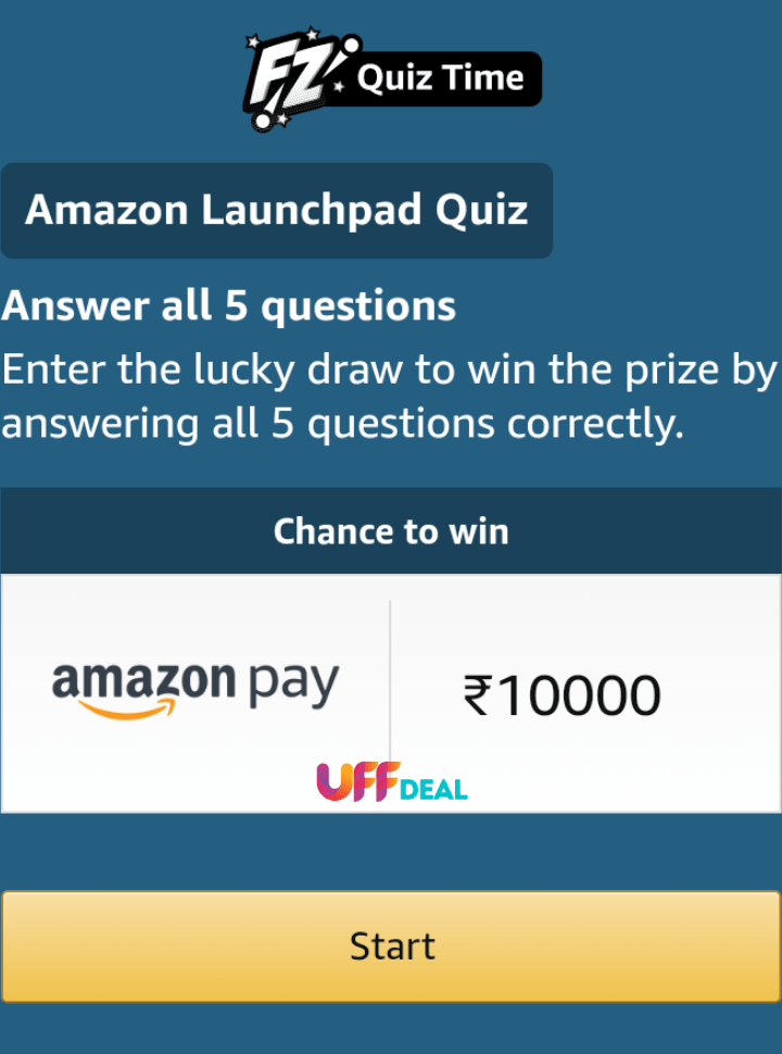 play amazon launchpad quiz