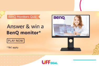 Amazon BenQ Monitors Quiz Answers | Play & Win BenQ Monitor