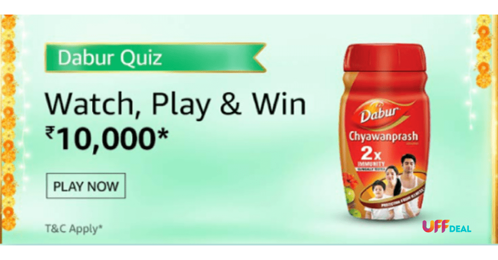 amazon dabur quiz answers