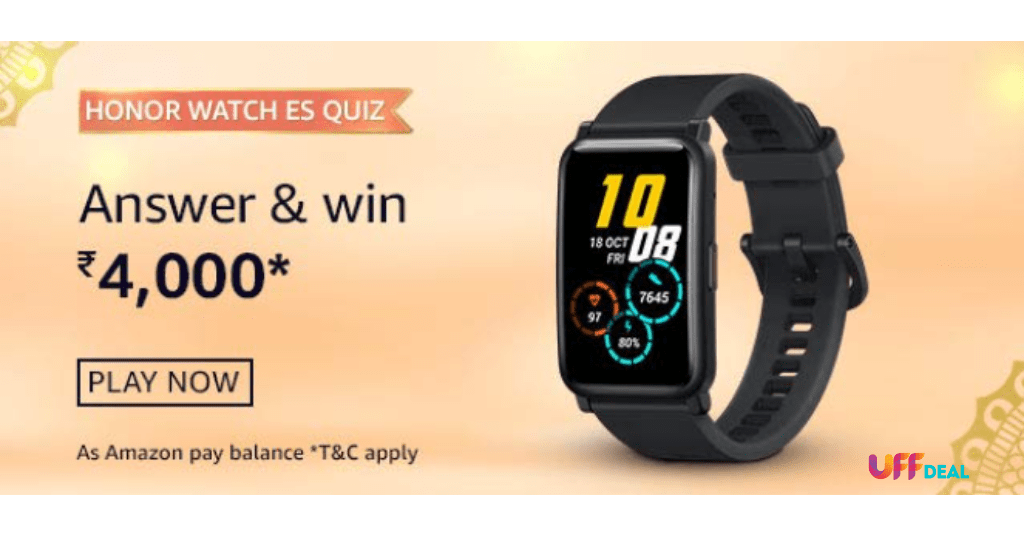 amazon honor watch es quiz answers