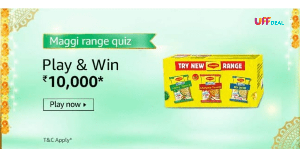 amazon maggie range quiz answers today