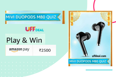 Amazon Mivi Duopods M80 Quiz Answers | Play & Win ₹2500 Pay Balance