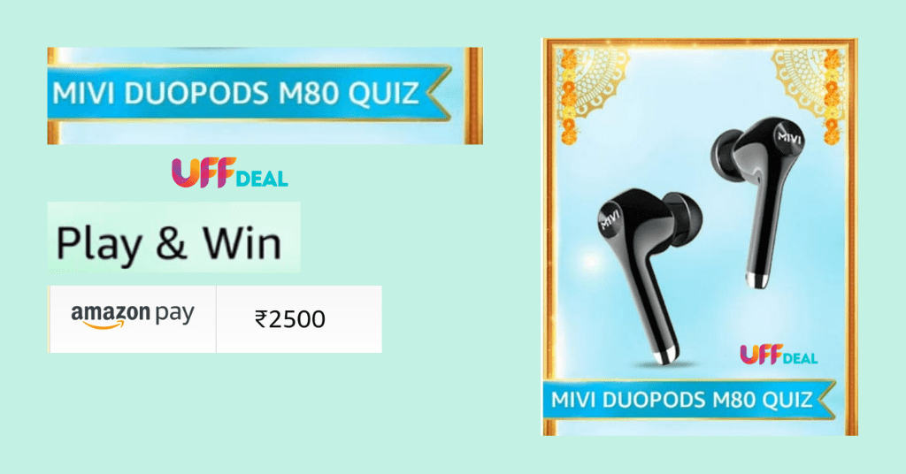 amazon mivi duopods m80 quiz answers