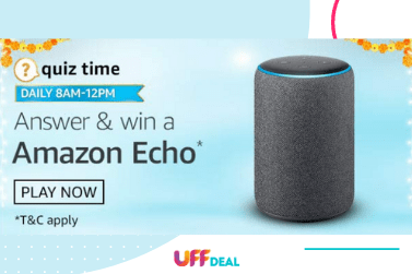 Amazon Quiz Answers 20 October 2020 | Answer and Win Amazon Echo