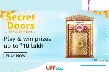 Amazon Secret Door Quiz Answers | Play & Win Prizes Upto ₹10 Lakh