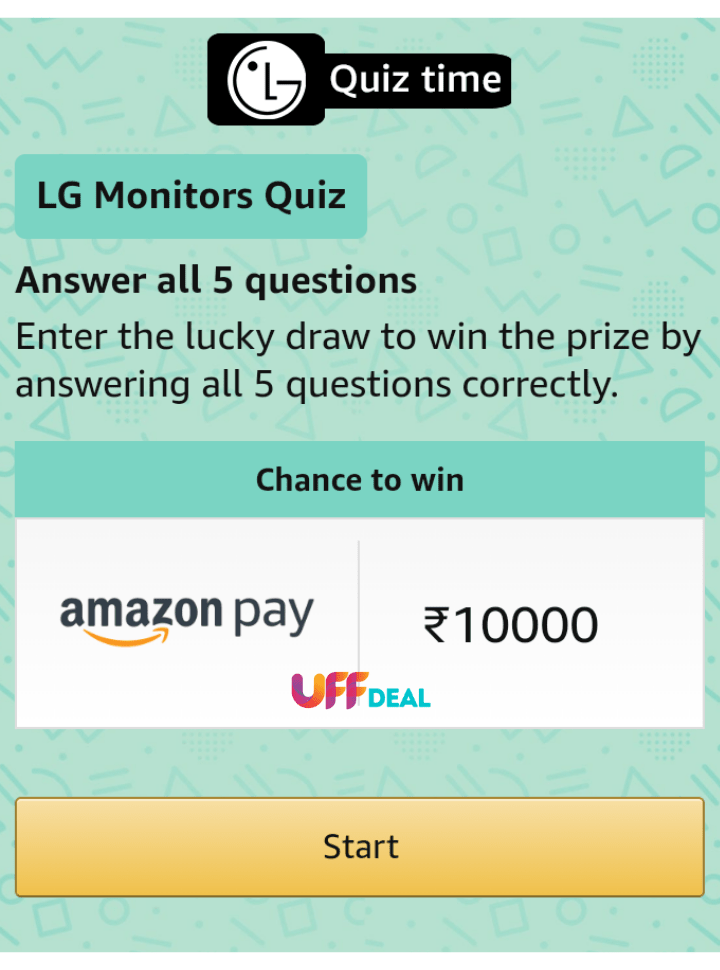 play amazon lg monitor quiz