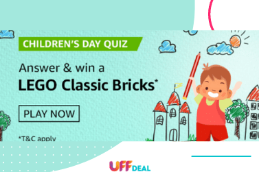 Amazon Children’s Day Quiz Answers | Win A Lego Classic Bricks