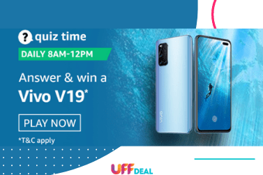 Amazon Quiz Answers 15 November 2020 | Answer and Win Vivo V19