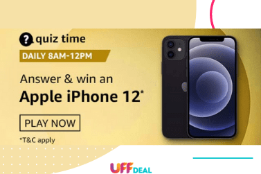 Amazon Quiz Answers 29 November 2020 | Answer and Win Apple iPhone 12