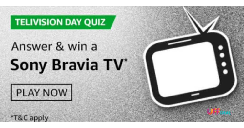 amazon television day quiz answers today