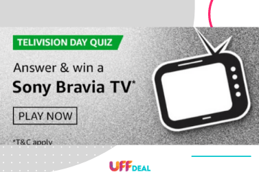 Amazon Television Day Quiz Answers | Answer & Win a Sony Bravia TV
