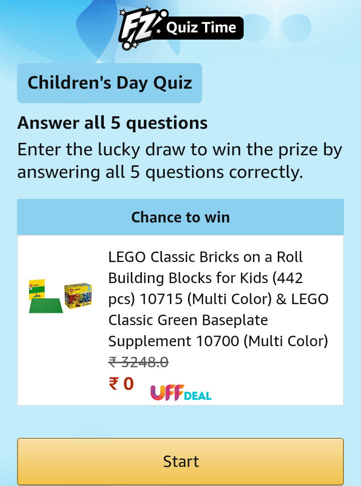 play amazon childrens day quiz 