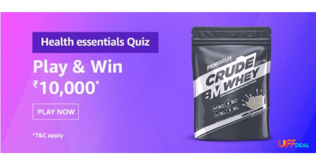 amazon health essentials quiz answers