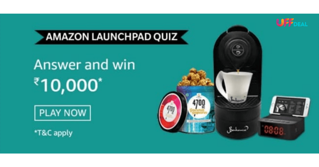 amazon launchpad quiz answers today