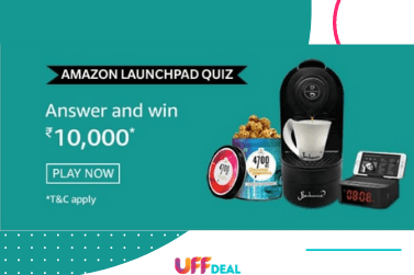 Amazon Launchpad Quiz Answers | Answer & Win ₹10000 Pay Balance
