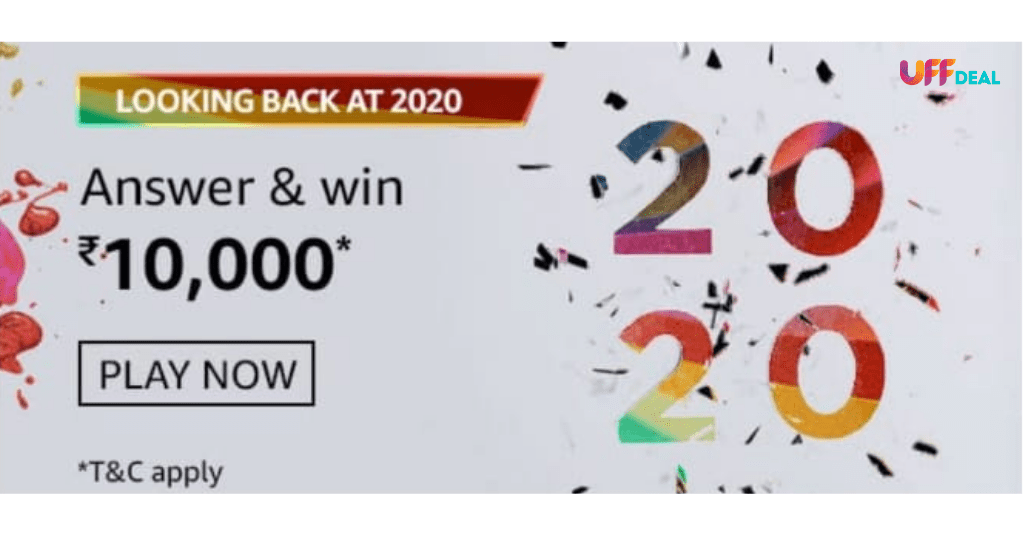 amazon looking back at 2020 quiz