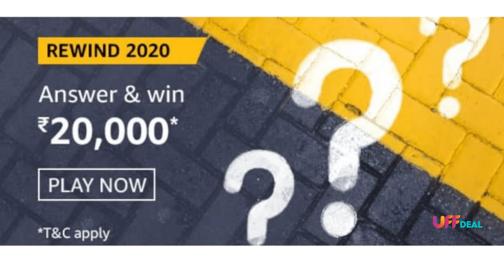 amazon rewind 2020 quiz answers