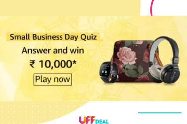 Amazon Small Business Quiz Answers | Answer & Win ₹10,000 Pay Balance
