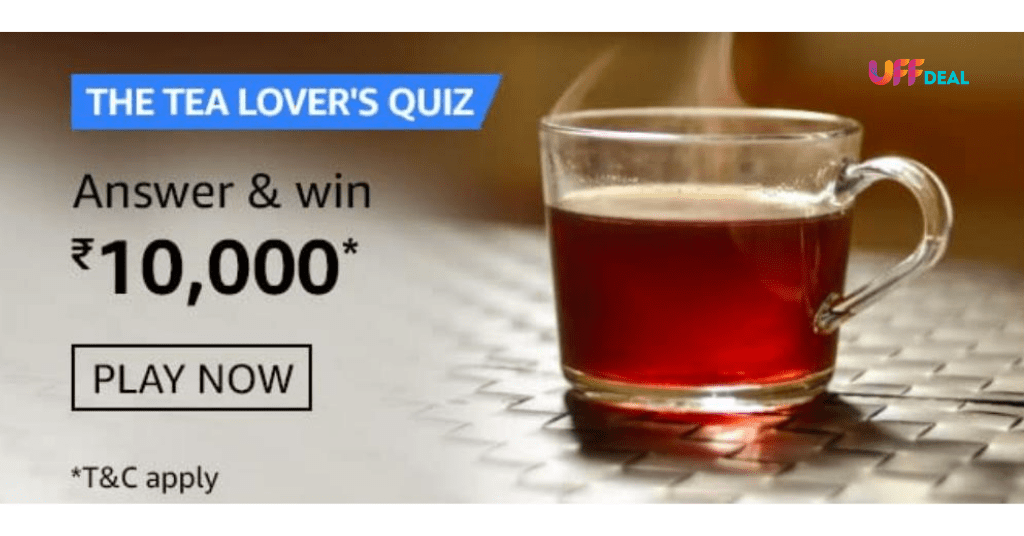 amazon the tea lovers quiz answers