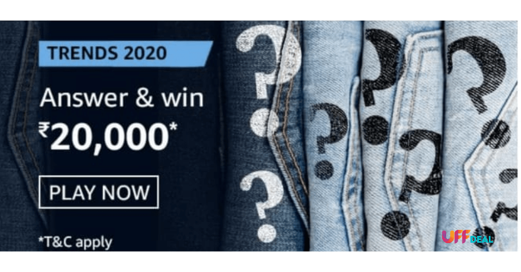 amazon trends 2020 quiz answers