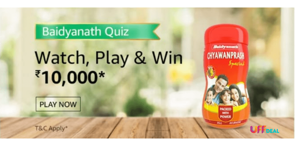 play amazon baidyanath quiz