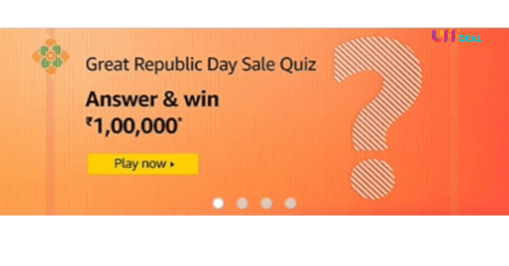 amazon great republic day sale quiz answers