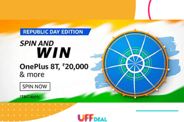 Amazon Republic Day Quiz Answers | Spin & Win ₹26000 Pay Balance, OnePlus 8T