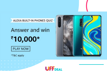 Amazon Alexa Built-in Phones Quiz Answers | Answer & Win ₹10000 Pay Balance