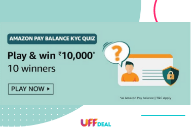 Amazon Pay Balance KYC Quiz Answers | Answer & Win ₹10,000 (10 Winner)