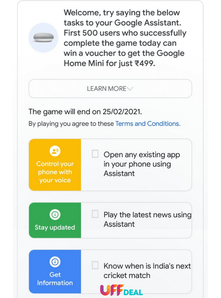 google-home-mini-game-4-february-task