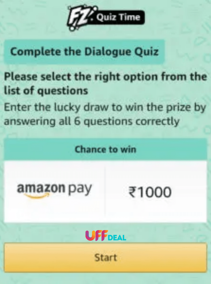 movie mania quiz amazon answers