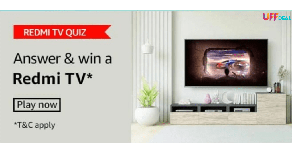 amazon redmi tv quiz answers today