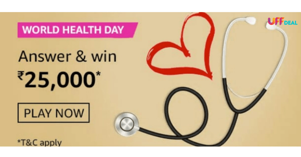 amazon world health day quiz answers